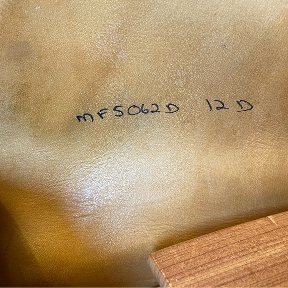 Handmade Crockett&Jones x Polo Ralph Lauren Brown Leather Desert Boots Mens 12D - Picture 9 of 15